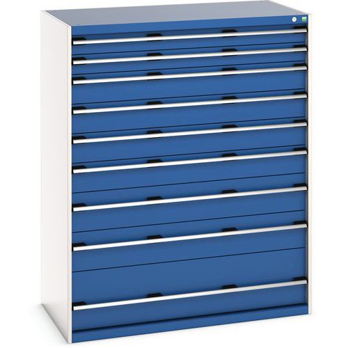 Armoire à tiroirs Cubio - 1600x1300x750mm - Bott