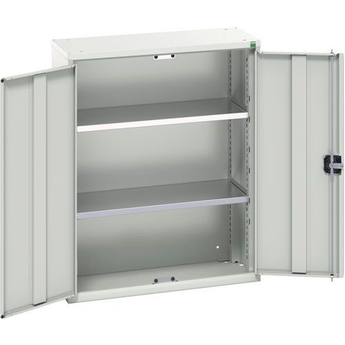 Armoire basse portes battantes 2 niveaux Verso 800x350x1000mm - Bott