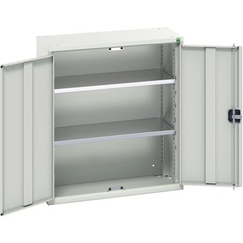 Armoire basse portes battantes 2 niveaux Verso 800x350x900mm - Bott