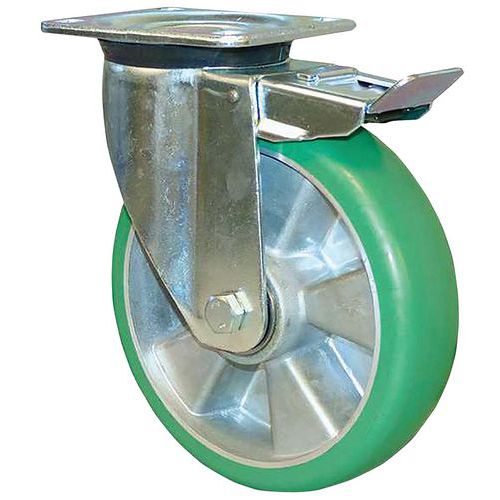 Roulette manutention a double blocage - 550 kg - Guitel Roulette manutention a double blocage - 550 kg - Guitel