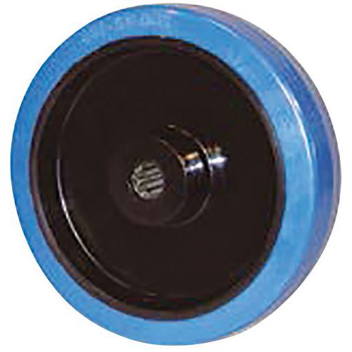 Roue en caoutchouc élastique polyamide - 200 kg