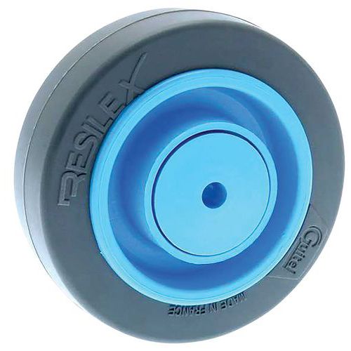 Roue en caoutchouc  grise - 400 kg