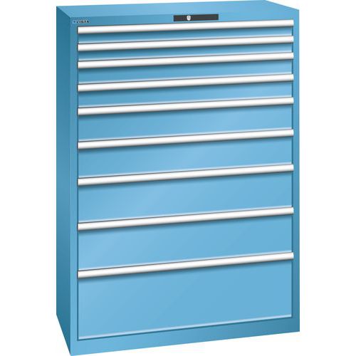 Armoire 9 tiroirs 1023x572x1450mm - Capacité 75 kg - Lista