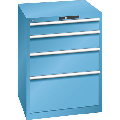 Armoire 4 tiroirs - Capacité 75 kg - Lista
