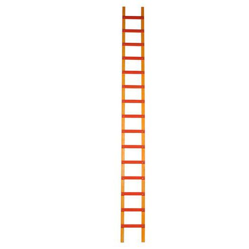 Echelle de toit bois - 11 à 19 marches - écartement 25 cm - Duarib