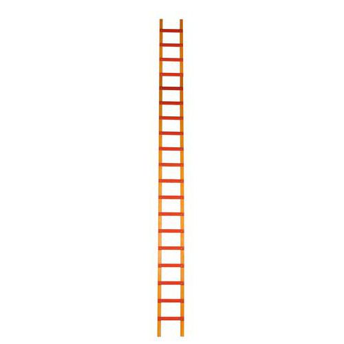 Echelle de toit bois - 11 à 19 marches - écartement 25 cm - Duarib