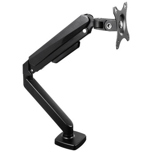 Bras porte-écran articulé ergonomique simple noir - Manutan Expert Bras porte-écran articulé ergonomique simple noir - Manutan Expert
