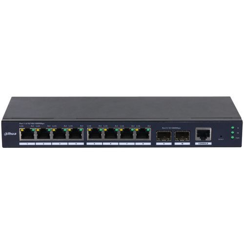 Switch géré 10 ports Gigabit avec 2 uplinks - Dahua