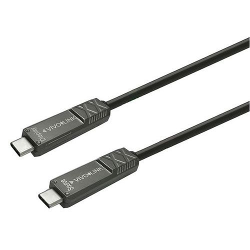 Câble optique USB-C/USB-C 10 m - Vivolink