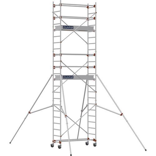 Echafaudage roulant Altitude Aluminium - Longueur 1.65m - Duarib