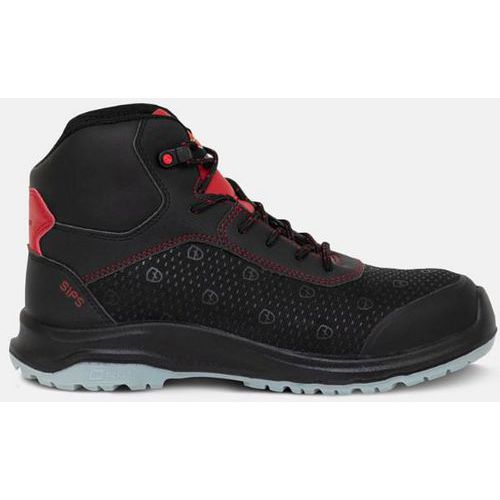 Chaussures de sécurité hautes Racer S1PS - rouge - Parade