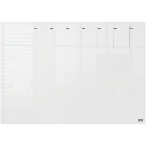 Mini tableau blanc hebdomadaire - Nobo