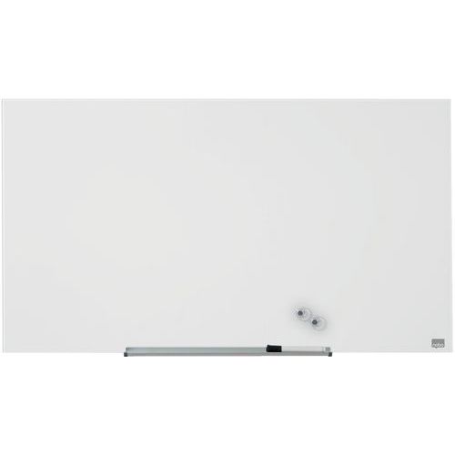 Tableau blanc magnétique en verre - Impression Pro - Nobo