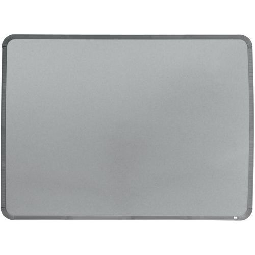 Tableau blanc Slimline en acier laqué - Nobo