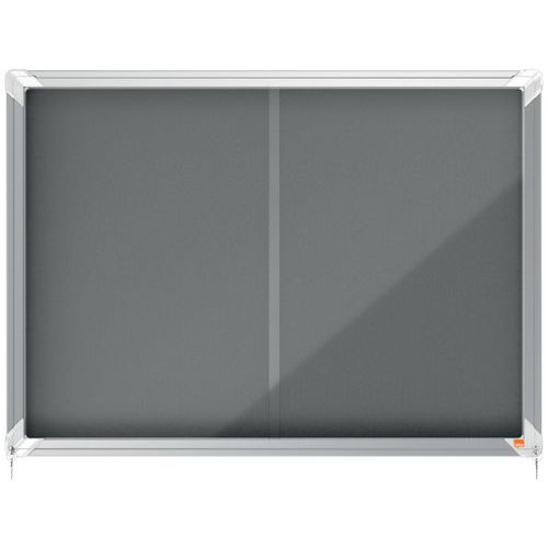 Vitrine d'affichage en feutre Premium Plus - Nobo