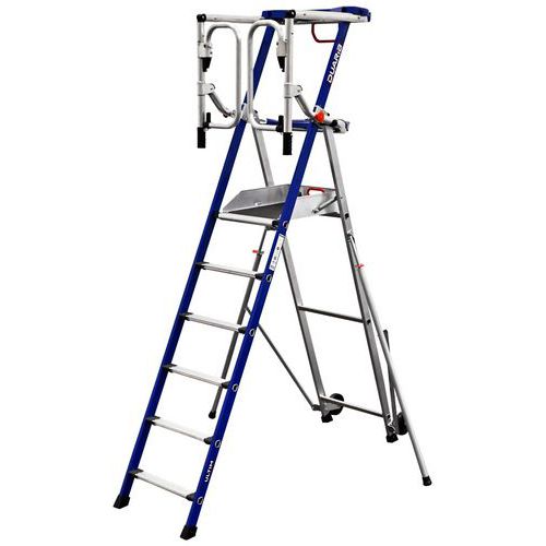 Plateforme roulante à hauteur fixe Ultim - 3 à 7 marches - Duarib