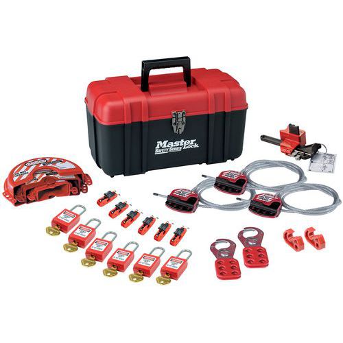 Boîte à outils de consignation électrique et de vannes - Master Lock