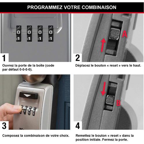 Boîte à clés à combinaison nº5420 - Master Lock