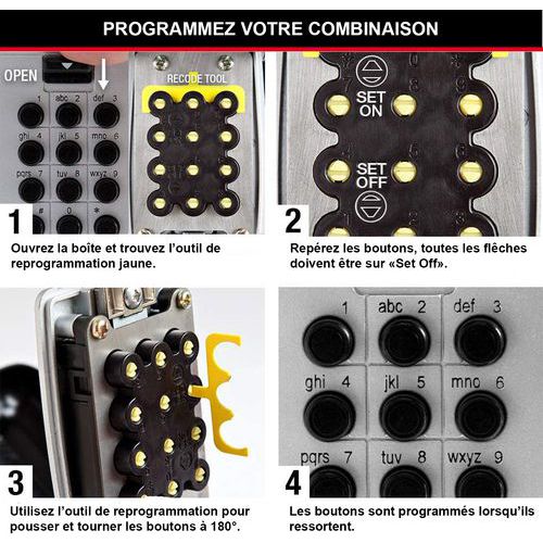 Boîte à clés à combinaison nº5422 - Master Lock