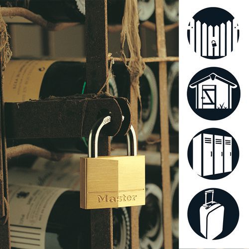 Cadenas à clés en laiton - Master Lock