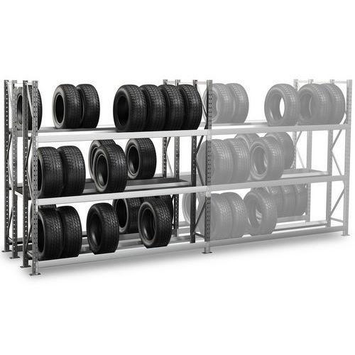 Rayonnage pneu double profondeur Espivol - Manorga