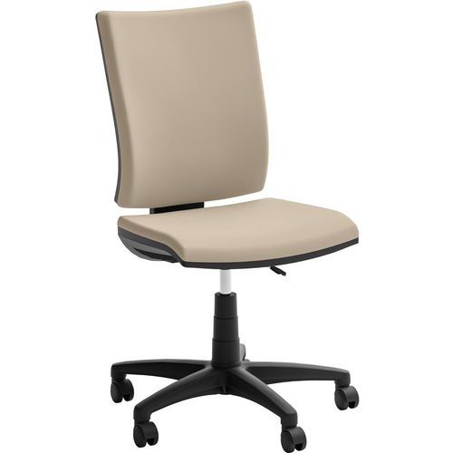 Fauteuil de bureau haut en tissu avec accoudoirs Optima - Quadrifoglio