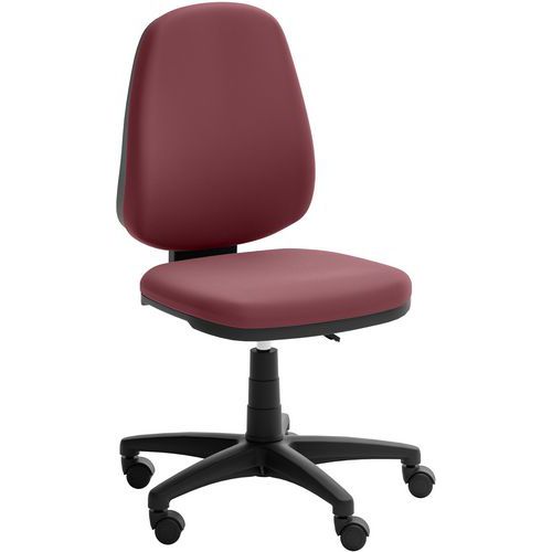 Siège de bureau bas Open - Revêtement écocuir - Quadrifoglio
