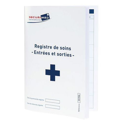 Registre d'infirmerie et de soins