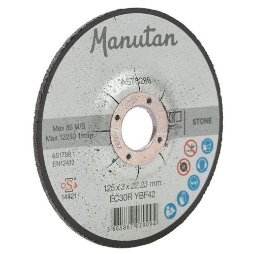 Disque à tronçonner plat tout matériaux – Manutan - Manutan Expert