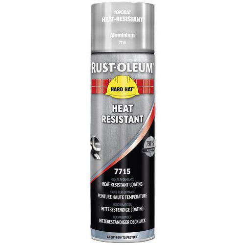Peinture haute temperature 750°C Hard Hat - 500 ml - Rust-Oleum