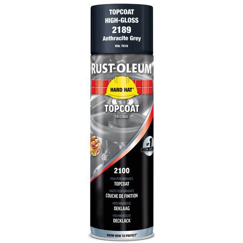 Peinture de finition en aérosol Hard Hat - 500ml - Rust-Oleum