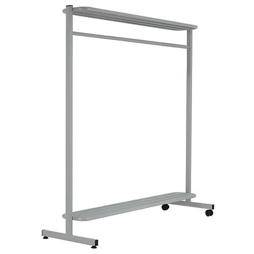 Vestiaire mobile porte-cintres