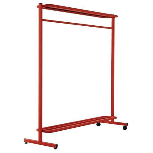 Vestiaire mobile porte-cintres