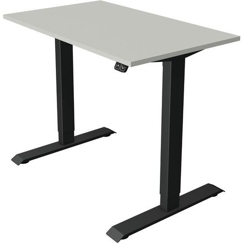 Bureau reglable Move1, fonction memoire,Antracite L 1000 x P 600 mm Bureau reglable Move1, fonction memoire,Antracite L 1000 x P 600 mm