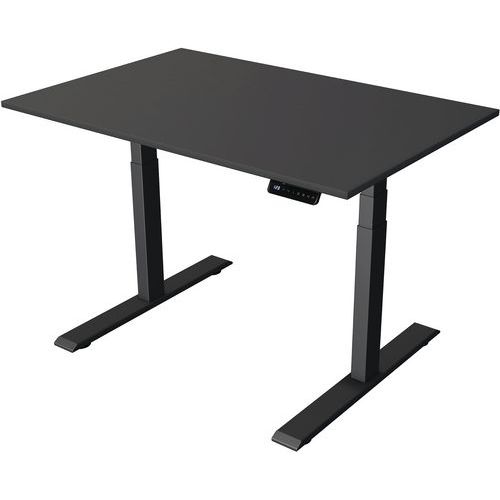 Bureau réglable Move 2 Antracite électrique L 1200 x P 800 - Kerkmann