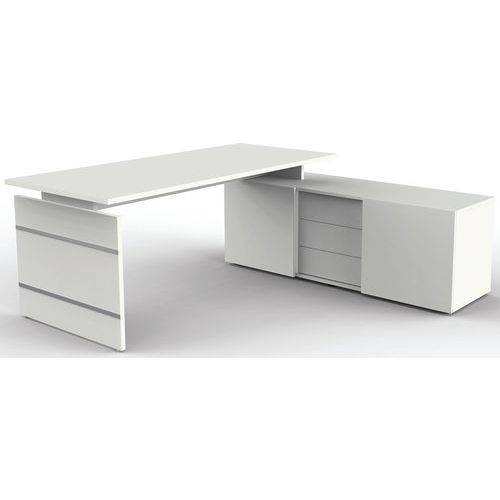 Poste de travail - Stage One Form4 Bureau L 1800/buffet L 1600 mm Poste de travail - Stage One Form4 Bureau L 1800/buffet L 1600 mm