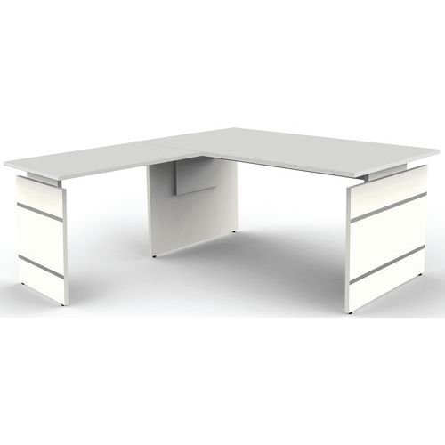 Bureau reglable L 1600xP800mm- stage One Form4 + extension L 1000 mm