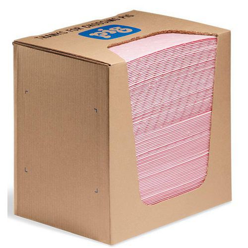 Feuilles absorbantes pour produits chimiques - New Pig