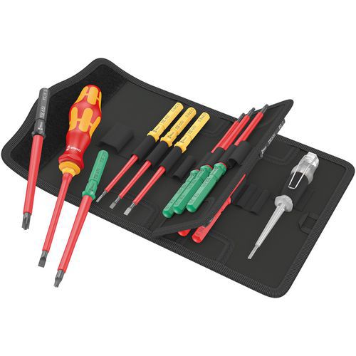 Jeu manche KK avec lames isolées VDE - KK VDE 16 Universal 1 - Wera