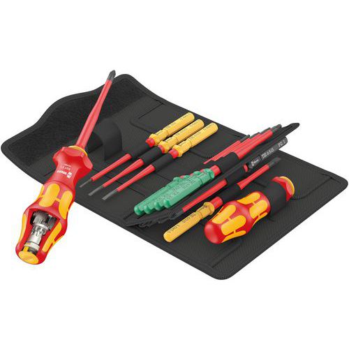 Jeu d'embouts 16 pièces - Kraftform Kompakt Turbo i 1 - Wera