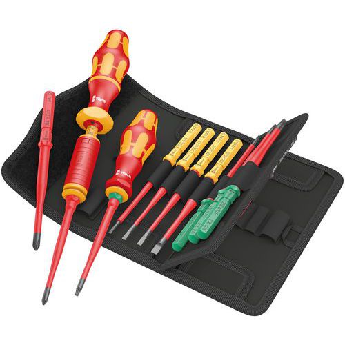 Jeu outils vissage dynamometriques 16 pièces - KK VDE 16 Torque - Wera