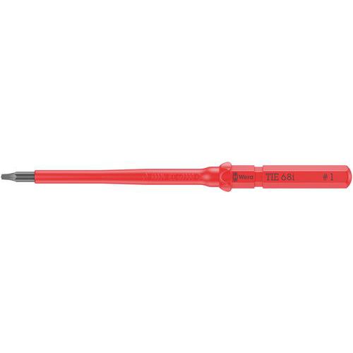 Lame interchangeable isolée VDE vis carrée - KK 68 i - Wera Lame interchangeable isolée VDE vis carrée - KK 68 i - Wera