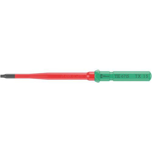 Lame isolée VDE diamètre réduit - KK 67 iS Torx - Wera