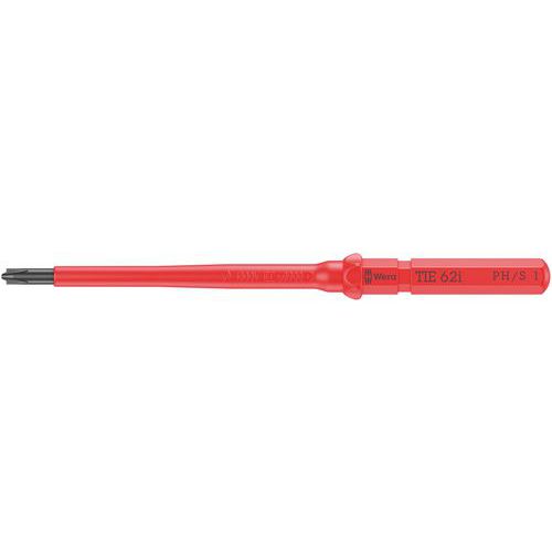 Lame interchangeable isolée VDE vis fente/PH - KK 62 i PH/S - Wera Lame interchangeable isolée VDE vis fente/PH - KK 62 i PH/S - Wera