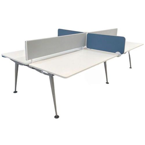 Bureau reconditionné 4 places - Cloisons de séparation - Herman Miller