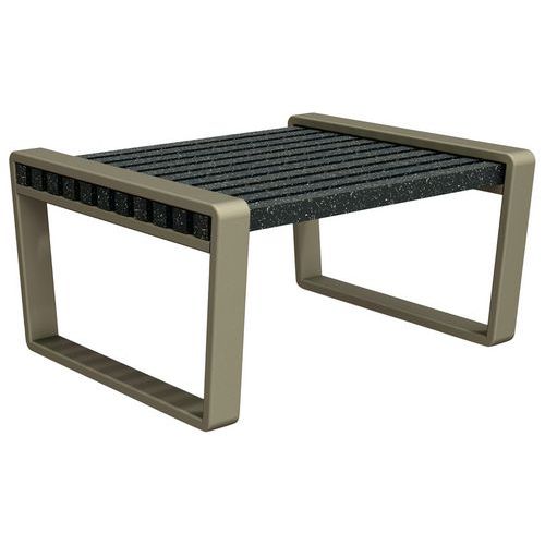 Table basse Arbane 82 cm PMR Ipra/alu - Urbemob