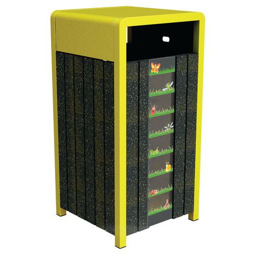 Poubelle Chardonnay Challenge 100 L Ipra/alu - Urbemob