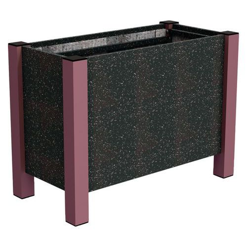 Jardinière Floralu rectangulaire Ipra/alu - Urbemob