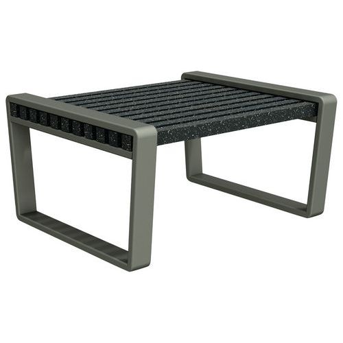 Table basse Arbane 82 cm PMR Ipra/alu - Urbemob
