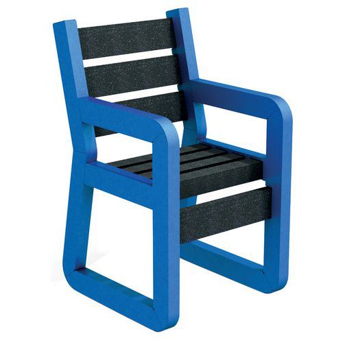 Fauteuil Chardonnay maternelle Ipra/alu - Urbemob